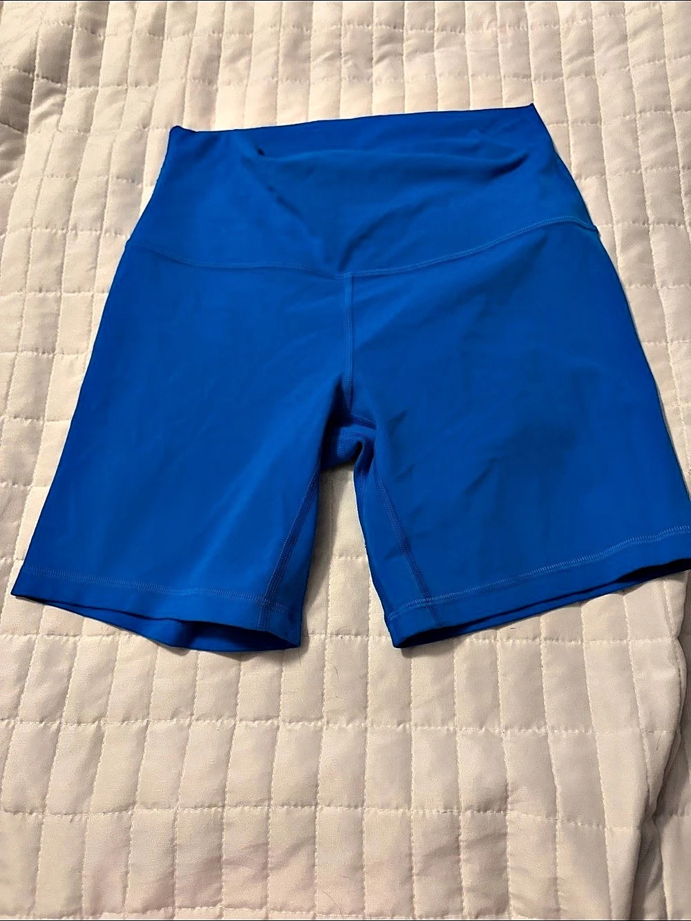 lululemon Align™ High-Rise Short 8" Athletic Shorts Blue Size 6